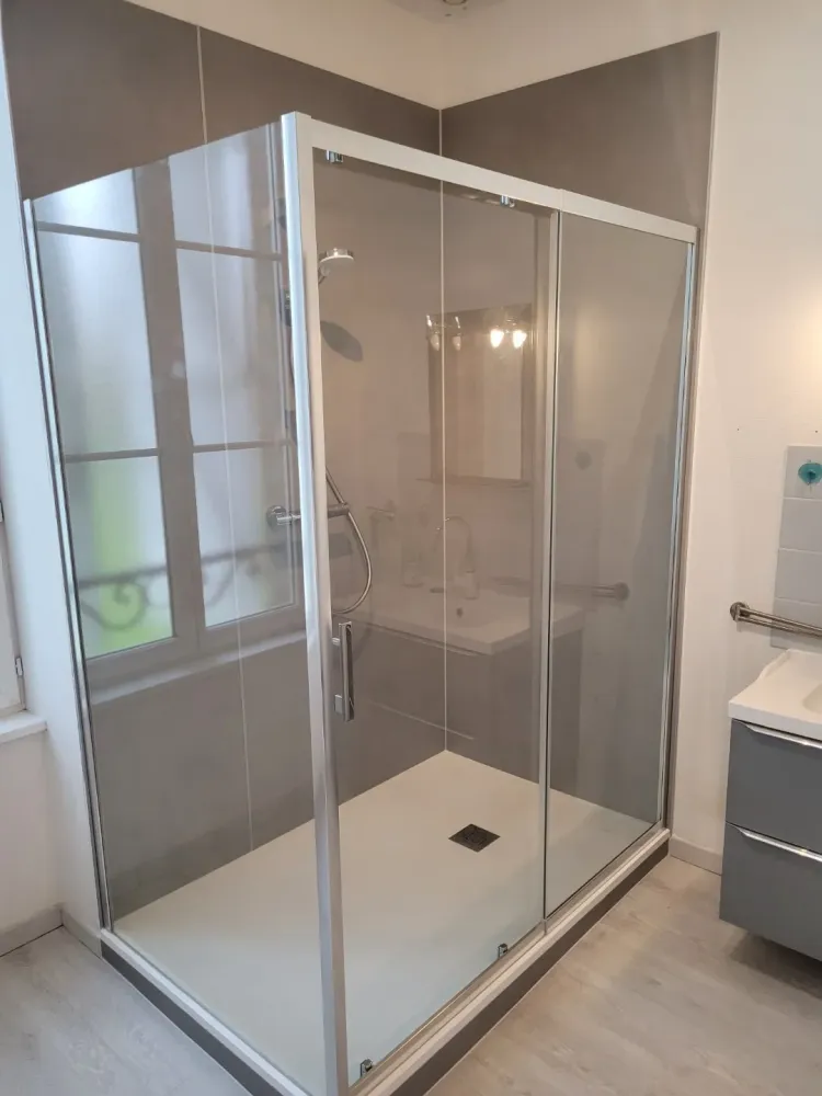 Création salle de bain à Luyères